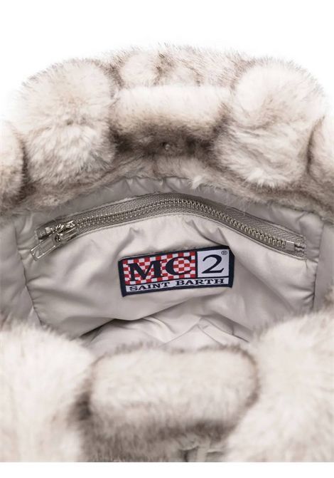 Borsa Mini in pelliccia sintetica SAINT BARTH | VAMI021 VANITY MINI SOFT FUR00288I 15M10 EMB